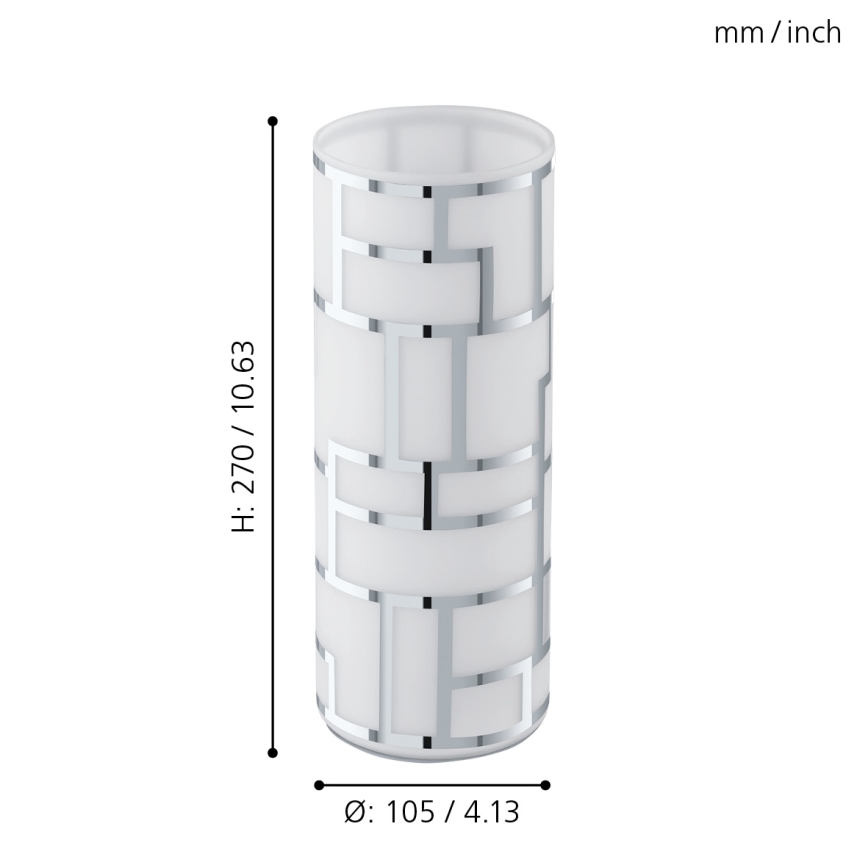 Eglo - Stolná lampa E27/60W/230V