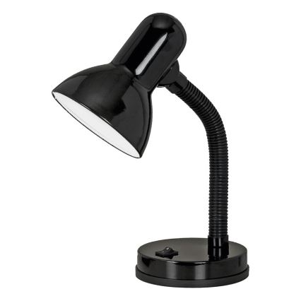 Eglo - Stolná lampa 1xE27/40W čierna