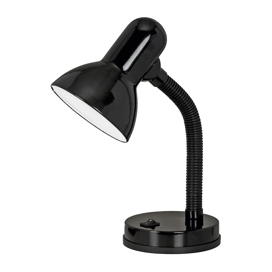 Eglo - Stolná lampa 1xE27/40W čierna