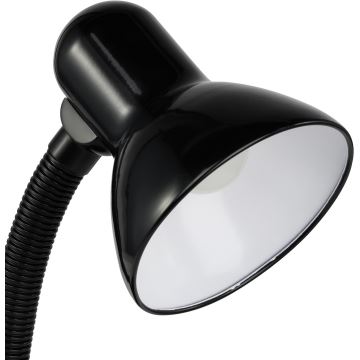 Eglo - Stolná lampa 1xE27/40W čierna