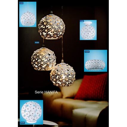 Eglo 92282 - Stropní svítidlo HANIFA 1xE27/60W/230V