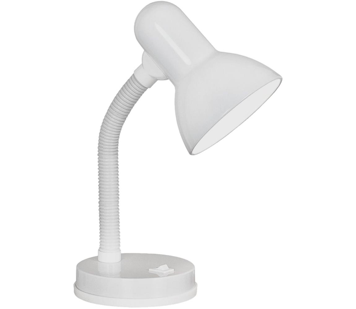Eglo EGLO 9229 - Stolná lampa BASIC 1xE27/40W biela
