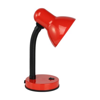 Eglo - Stolná lampa 1xE27/40W červená