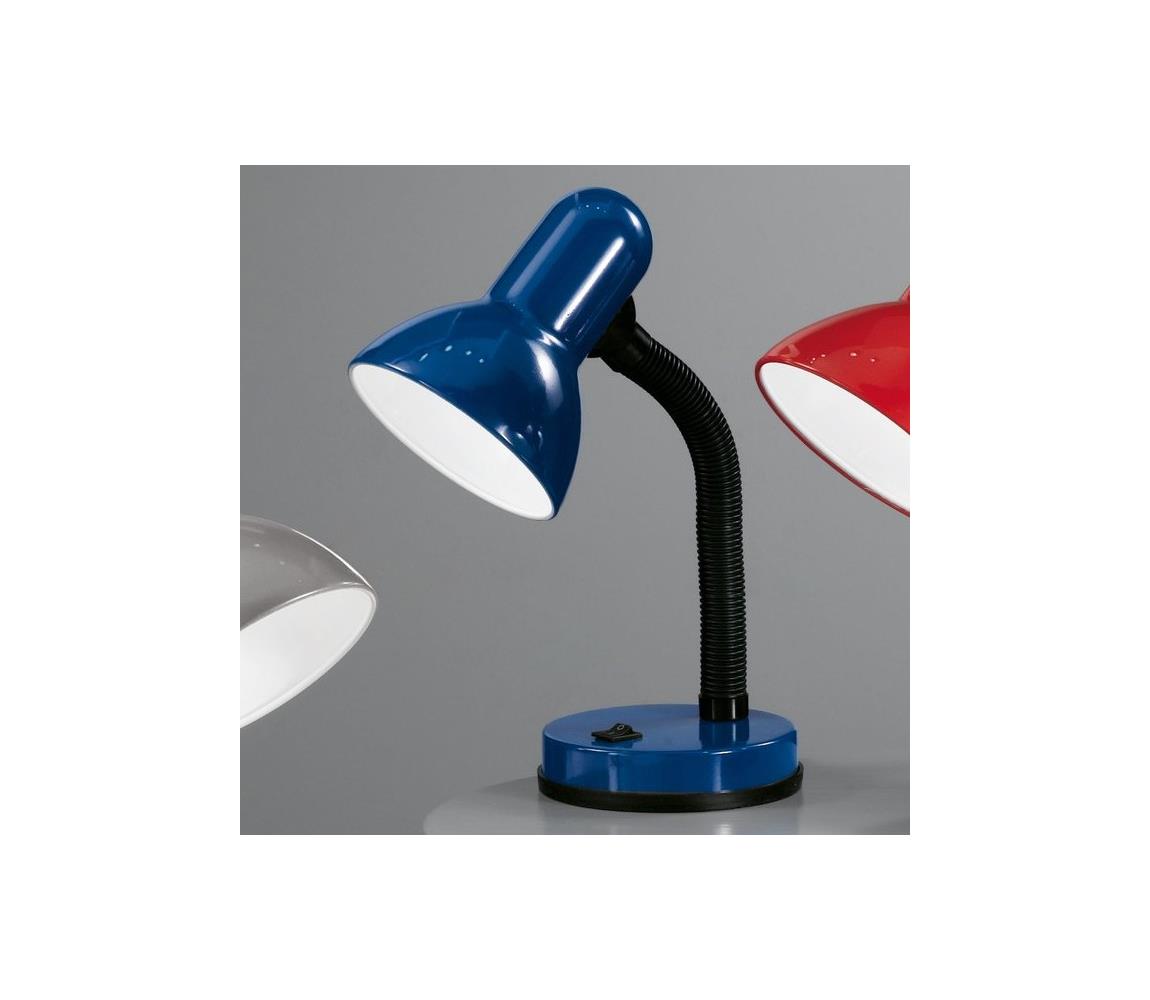 Eglo EGLO 9232 - Stolná lampa BASIC 1xE27/40W modrá