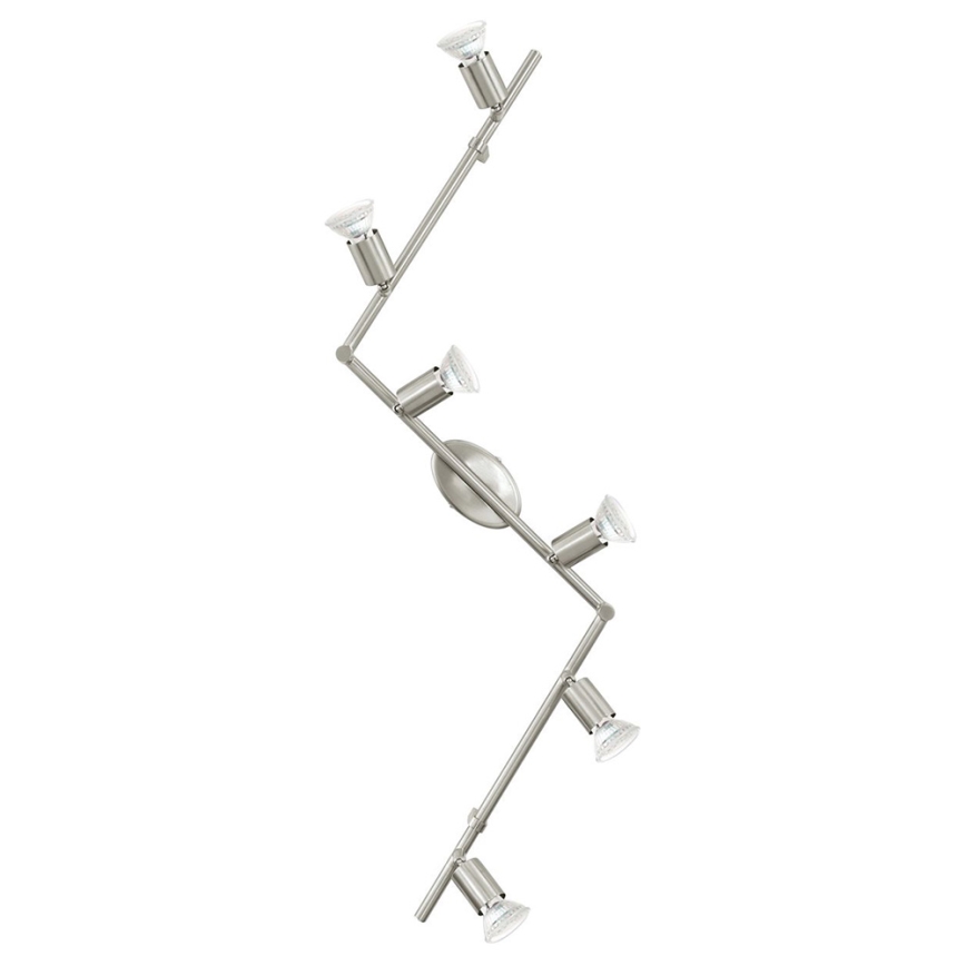 Eglo 92599 - LED bodové svietidlo BUZZ 6xGU10-LED/3W/230V