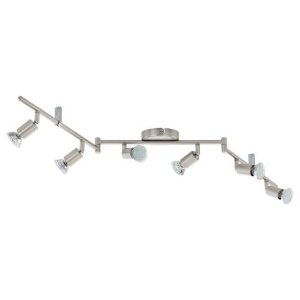 Eglo - LED bodové svietidlo 6xGU10-LED/2,8W/230V