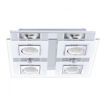 EGLO 92876 - LED Stropné svietidlo CABO 4xGU10/2,5W LED EGLO 92876 - LED Stropné svietidlo CABO 4xGU10/2,5W LED
