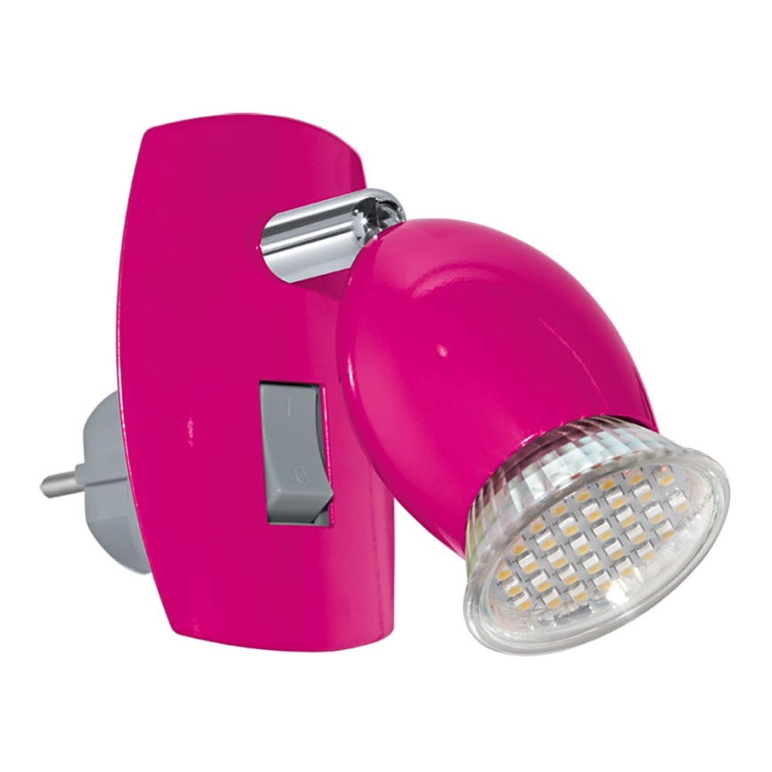 Eglo 92922 - LED svietidlo do zásuvky BRIVI 1 1xGU10-LED/3W/230V