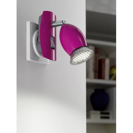 Eglo 92922 - LED svietidlo do zásuvky BRIVI 1 1xGU10-LED/3W/230V