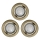 Eglo 93239 - SADA 3x LED podhľadové svietidlo IGOA 3xGU10/5W/230V bronz
