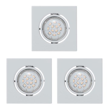 Eglo 93245 - SADA 3x LED podhľadové svietidlo IGOA 3xGU10/5W/230V Eglo 93245 - SADA 3x LED podhľadové svietidlo IGOA 3xGU10/5W/230V