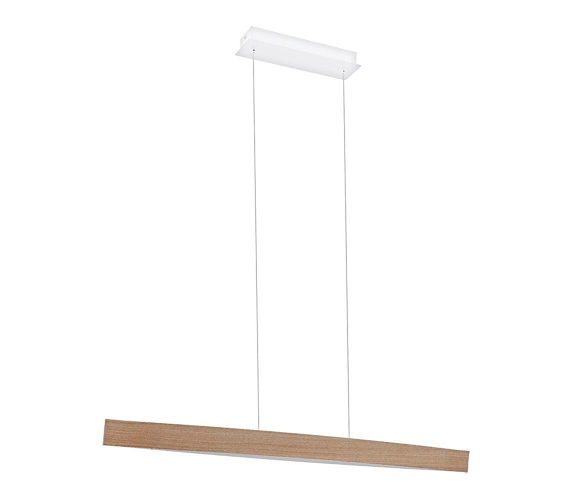 Eglo 93342 - LED závesné svietidlo FORNES LED/24W/230V dub 93342
