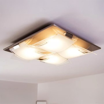 Eglo 93398 - Stropné svietidlo GUADIANO 4xGX53/7W/230V