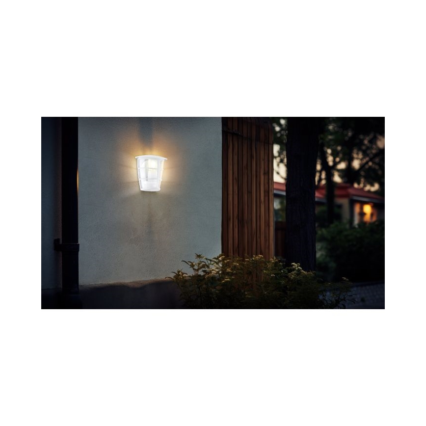Eglo - LED Vonkajšie nástenné svietidlo 1xE27/8,5W/230V IP44