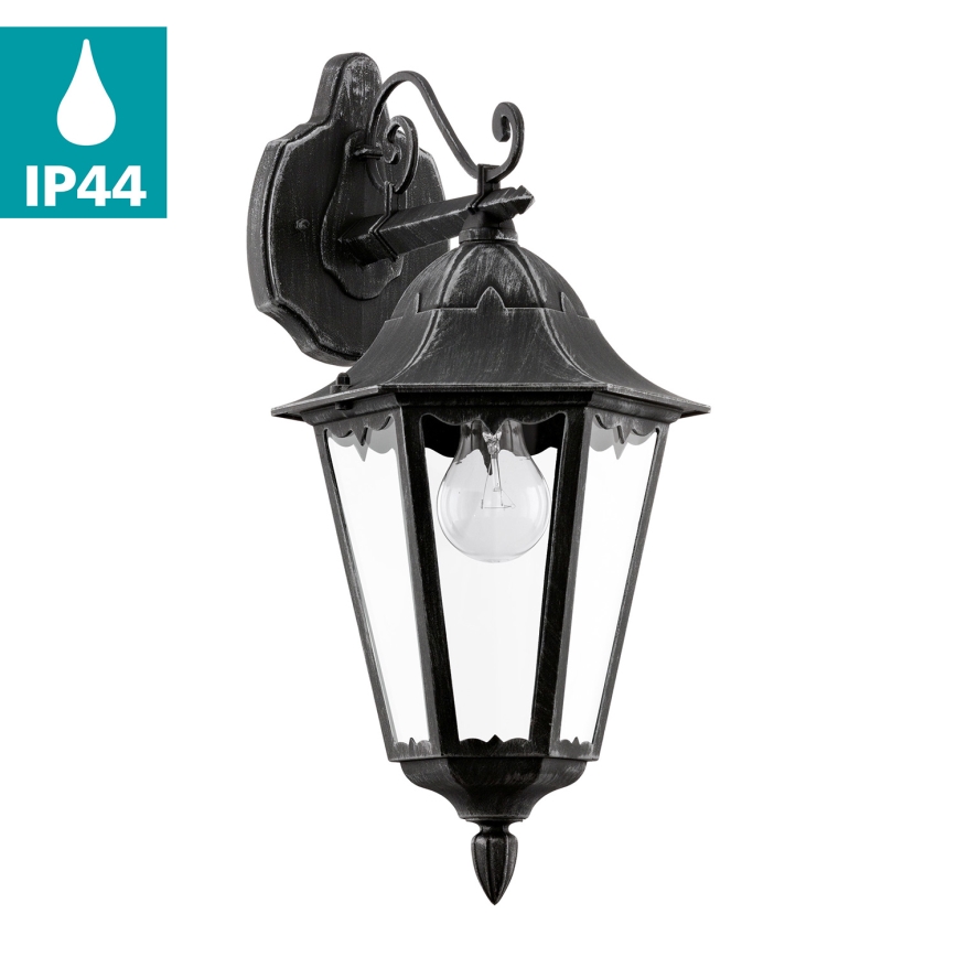 Eglo - Vonkajšie nástenné svietidlo 1xE27/60W/230V IP44