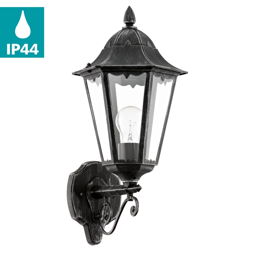 Eglo - Vonkajšie nástenné svietidlo 1xE27/60W/230V IP44
