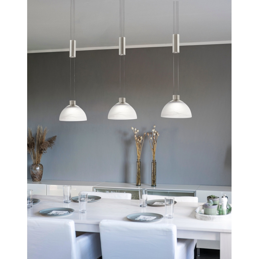 Eglo 93468 - LED závesné svietidlo MONTEFIO 3xLED/6W/230V