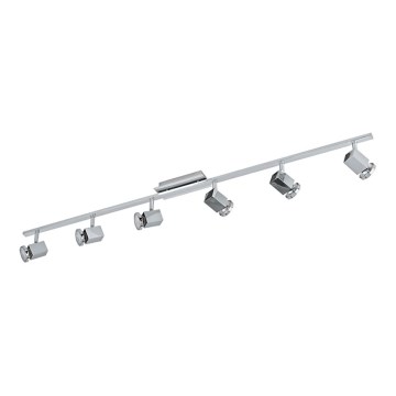 Eglo 93587 - LED bodové svietidlo ZABELLA 6xGU10/5W/230V Eglo 93587 - LED bodové svietidlo ZABELLA 6xGU10/5W/230V