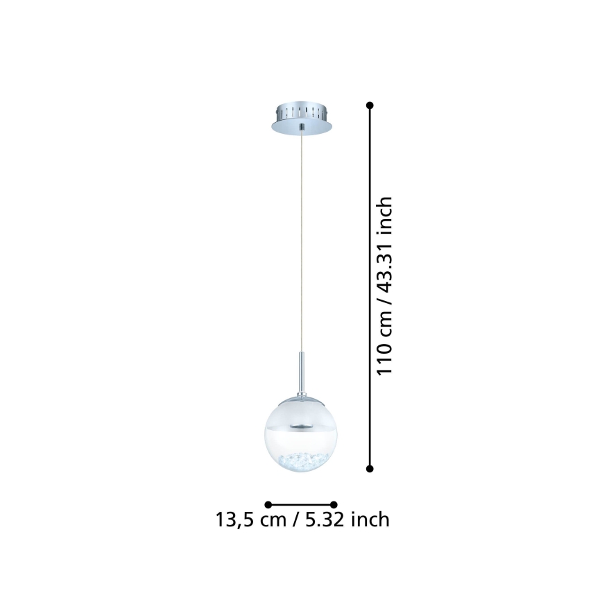 Eglo - LED závesné svietidlo LED/5W/230V