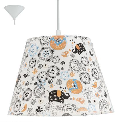 Eglo 93718 - Detský luster MOLOVE 1xE27/60W/230V