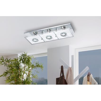 Eglo 93782 - LED stropné svietidlo RONCATO 3xGU10/3W/230V