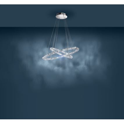Eglo - LED Luster na lanku LED/56,1W/230V