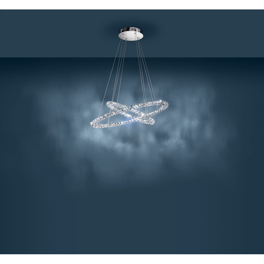 Eglo - LED Luster na lanku LED/56,1W/230V