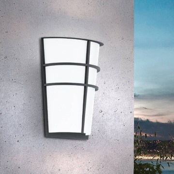 Eglo 94138 - LED Vonkajšie nástenné svietidlo BREGANZO 2xLED/2,5W/230V IP44