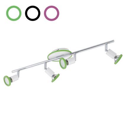 Eglo 94173 - LED bodové svietidlo MODINO 4xGU10/3W/230V