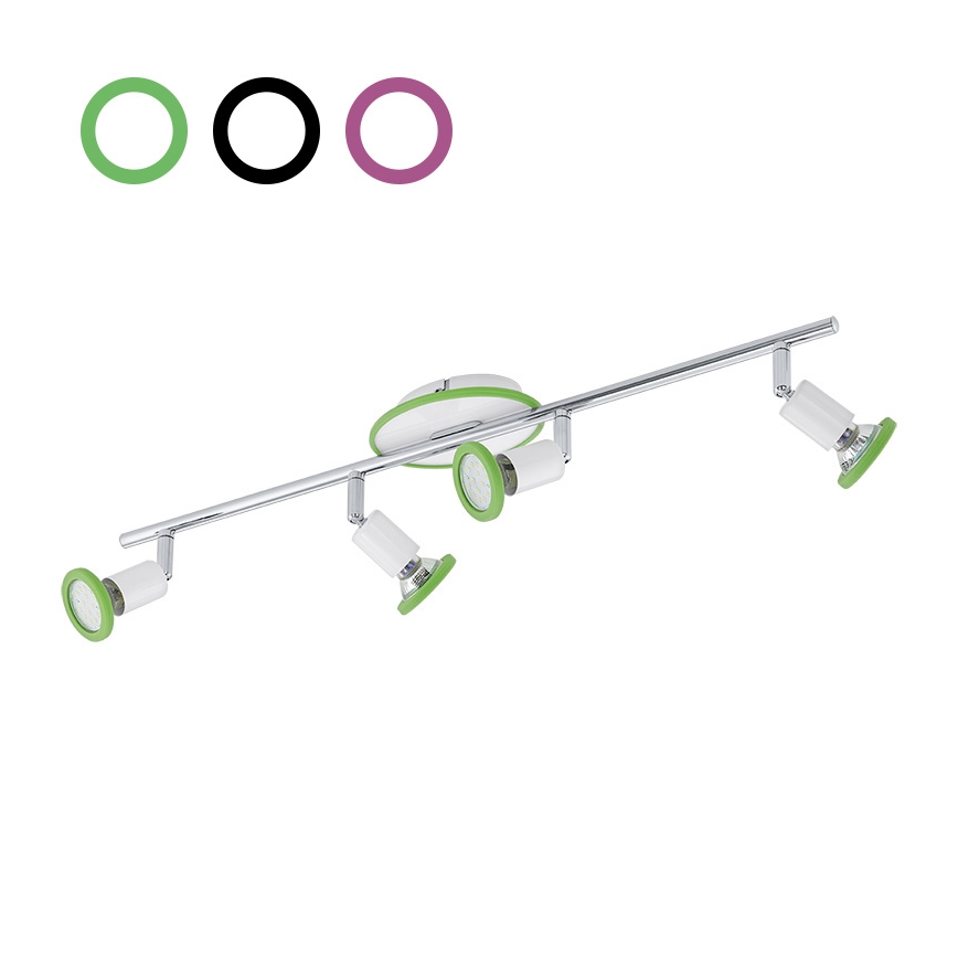 Eglo 94173 - LED bodové svietidlo MODINO 4xGU10/3W/230V