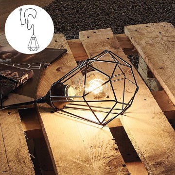 Eglo 94192 - Stolná lampa TARBES 1xE27/60W/230V Eglo 94192 - Stolná lampa TARBES 1xE27/60W/230V