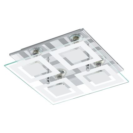 Eglo - LED stropné svietidlo 4xGU10-LED/3W/230V