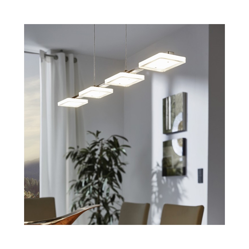 Eglo 94244 - LED závesné svietidlo CARTAMA 4xLED/4,5W/230V