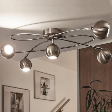 Eglo 94251 - LED Bodové svietidlo LOCANDA 5xGU10-LED/3W/230V Eglo 94251 - LED Bodové svietidlo LOCANDA 5xGU10-LED/3W/230V