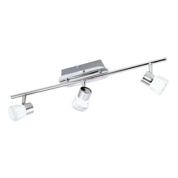 Eglo 94382 - LED Bodové svietidlo PERITO 3xLED/3W/230V 3000K lesklý chróm