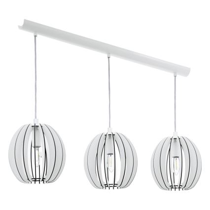 Eglo 94444 - Luster COSSANO 3xE27/60W/230V