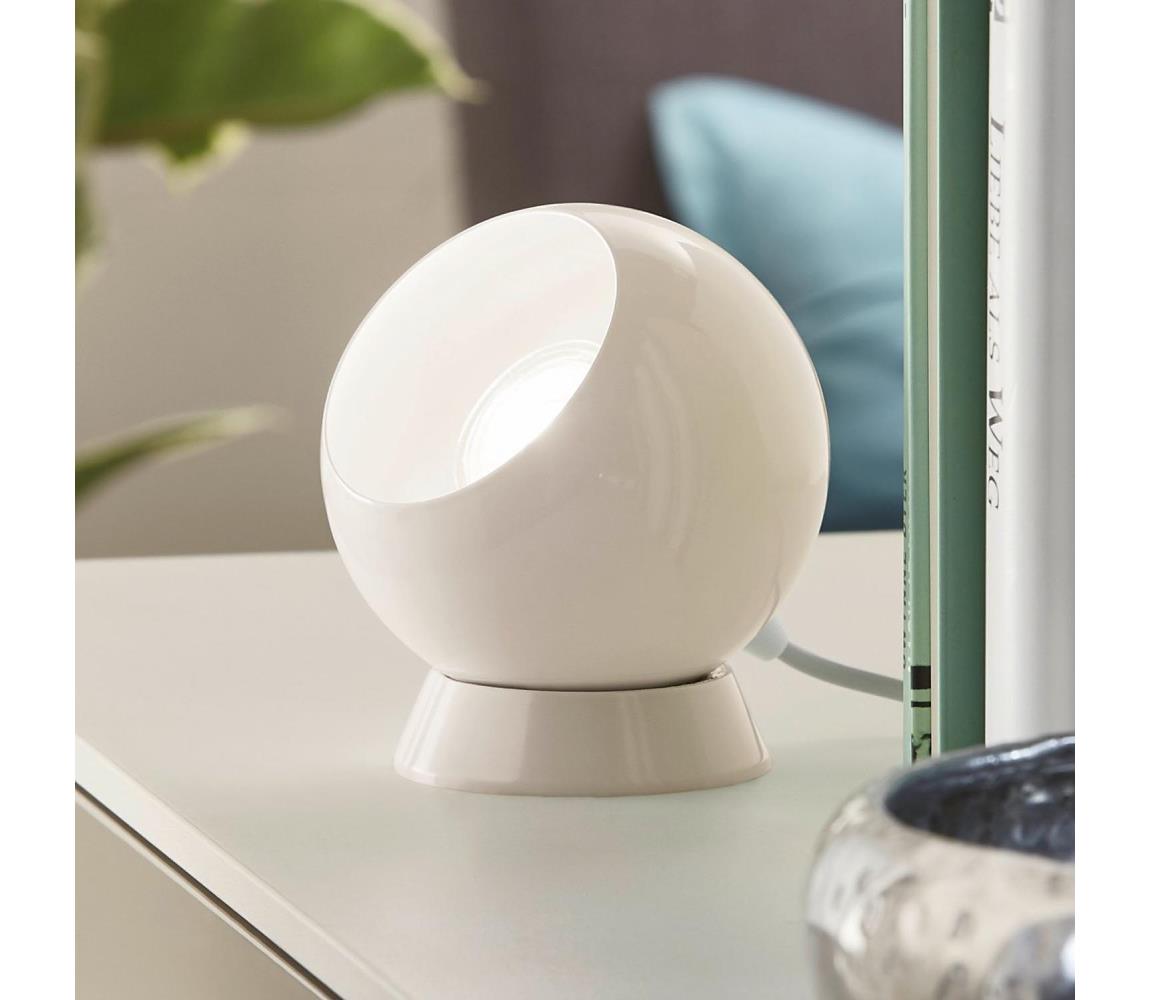 Eglo 94513 - LED stolová/nástenná lampa PETTO 1 1xGU10/2,8W/230V biela 94513