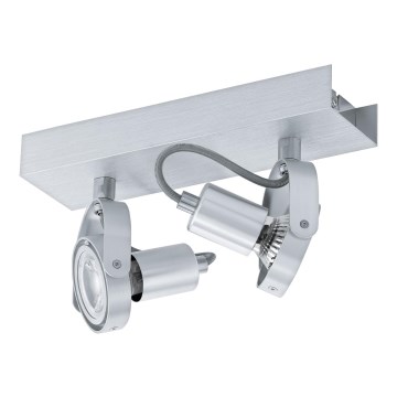 Eglo 94643 - LED Bodové svietidlo NOVORIO 2xGU10-LED/5W/230V Eglo 94643 - LED Bodové svietidlo NOVORIO 2xGU10-LED/5W/230V