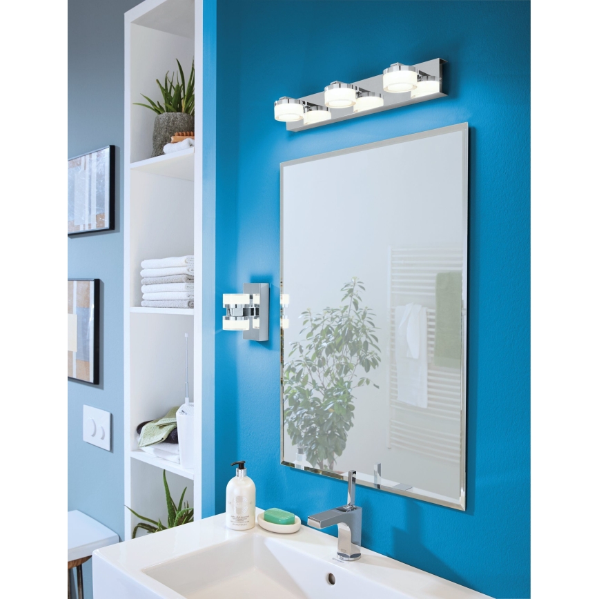Eglo - LED Kúpeľňové nástenné svietidlo 2xLED/4,5W/230V IP44