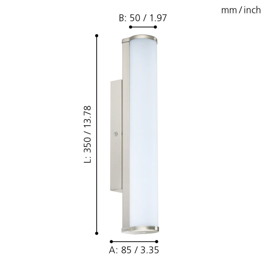 Eglo - LED Kúpeľňové svietidlo 1xLED/8W/230V IP44