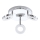 Eglo 94762 - LED Kúpeľňové svietidlo GONARO 3xLED/3,8W/230V IP44