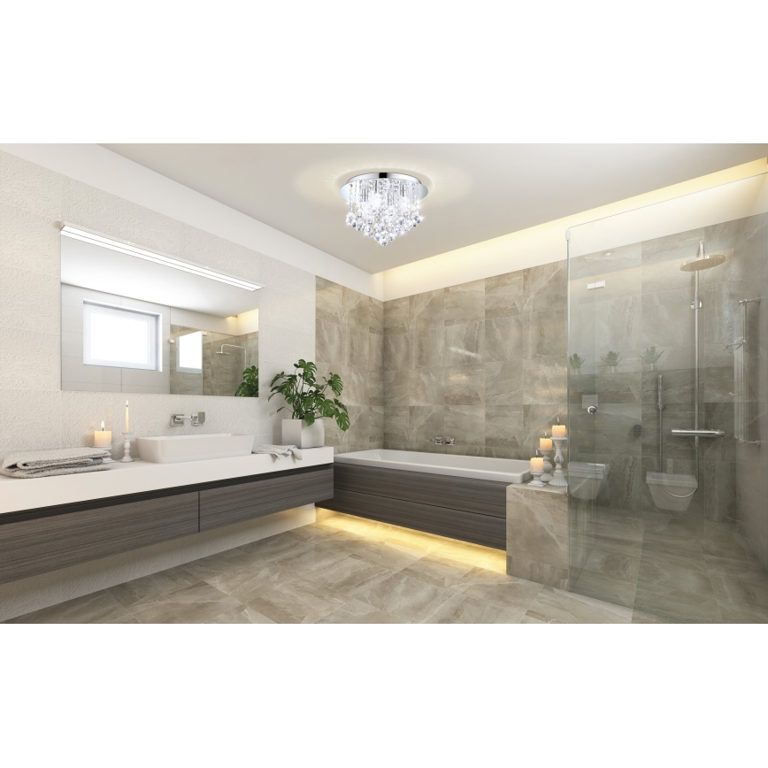 Eglo - LED Kúpeľňové stropné svietidlo 4xG9/3W/230V IP44