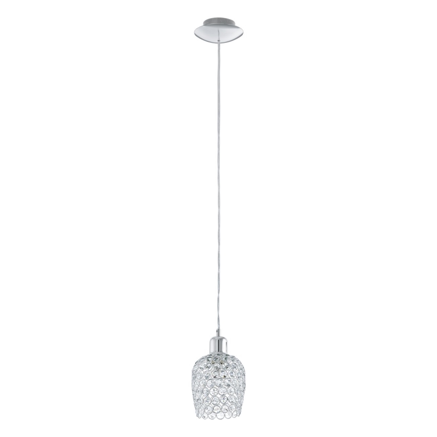Eglo - Krištáľový luster 1xE27/60W/230V