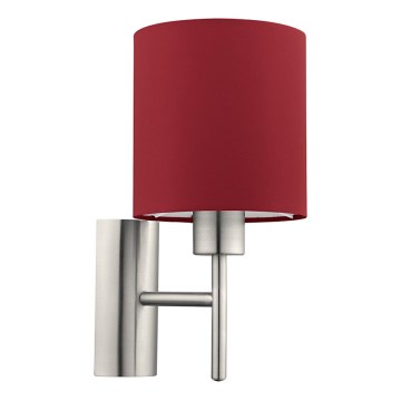 Eglo 94928 - Nástenné svietidlo PASTERI 1xE27/60W/230V Eglo 94928 - Nástenné svietidlo PASTERI 1xE27/60W/230V
