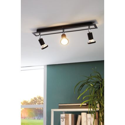 Eglo 94965 - LED Bodové svietidlo SARRIA 3xGU10-LED/5W/230V