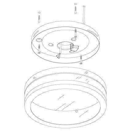 Eglo - LED Kúpeľňové svietidlo 1xLED/11W/230V IP44