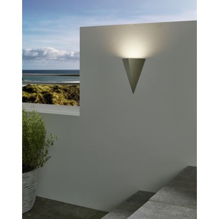 Eglo 95094 - Vonkajšie nástenné svietidlo TRIGO 2 LED/8W/230V