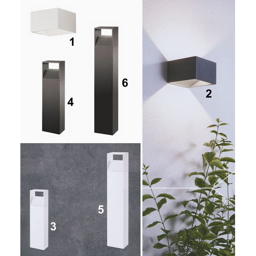 Eglo 95113 - Vonkajšie svietidlo MONFERO LED/7W/230V