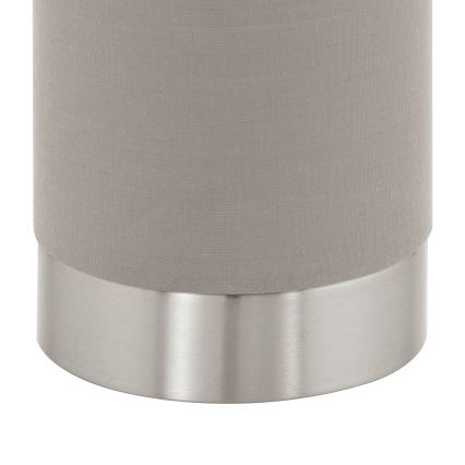 Eglo - Stmievateľná stolná lampa 1xE27/40W/230V taupe