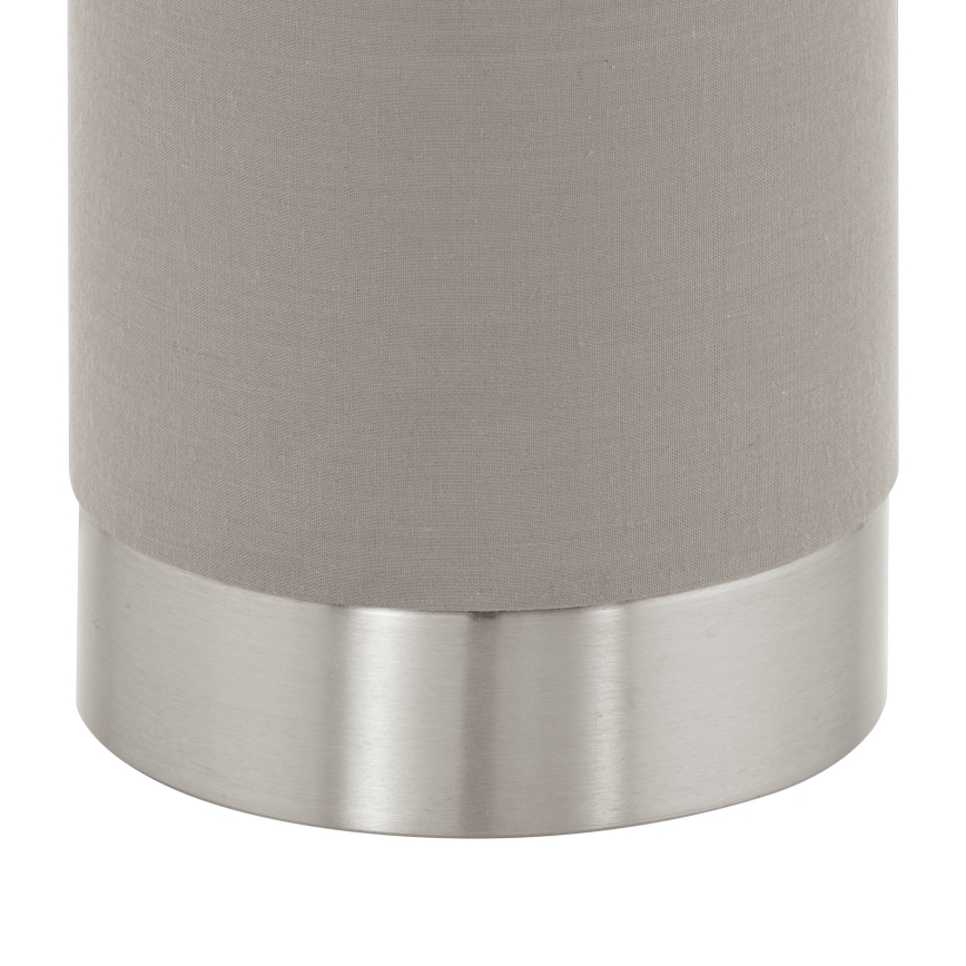 Eglo - Stmievateľná stolná lampa 1xE27/40W/230V taupe